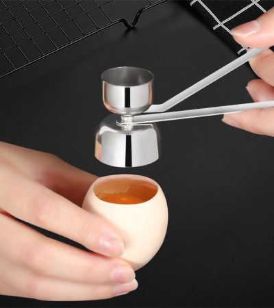 304 Stainless Steel Egg Egg Opener Household Single And Double Head