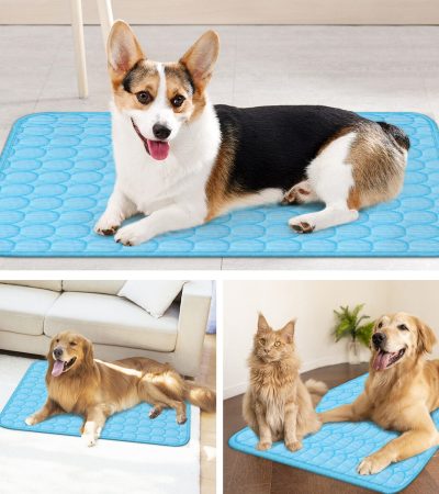 Pet Cooling Mat Cool Pad Cushion Dog Cat Puppy Blanket For Summer Sleeping Bed Dog Cooling Bed Pet Cooling Mat