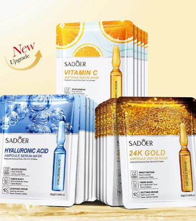 Gold Ampoule Mask Hydrating And Brightening Delicate