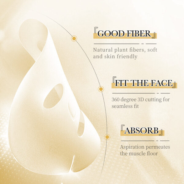 Gold Ampoule Mask Hydrating And Brightening Delicate - Image 5