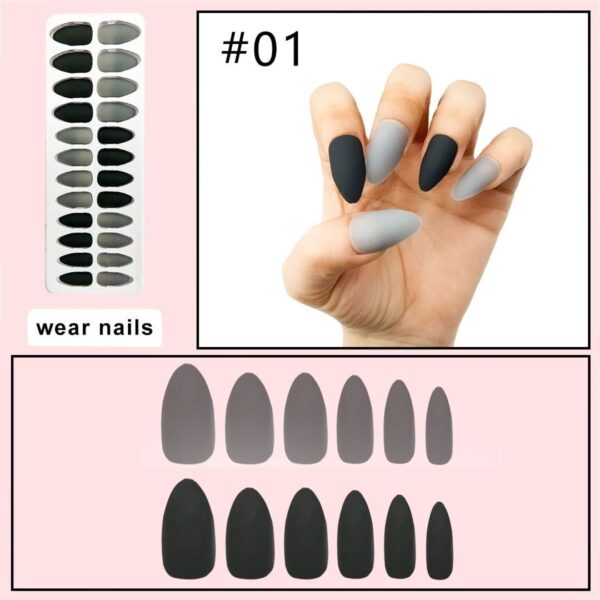 24 Pieces Of L-3 Matte Nails - Image 5