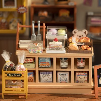 Rolife Becka's Baking House DIY Miniature House For Kids 3D Wooden Toys DG161 - Image 7