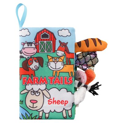 Enlightenment Early Learning Toys Children's Tail Cloth Book - Image 3