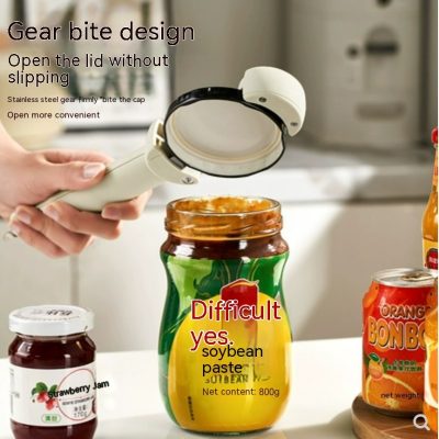Three-in-one Multifunctional Magnetic Can Can Openers Bottle Opener - Image 5