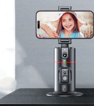 360 Degree Intelligent AI Facial Recognition Tracking And Tracking Stabilizer