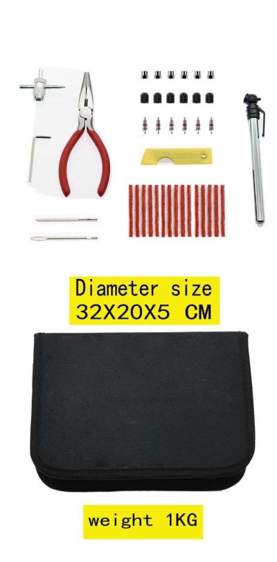 Quick First Aid Cloth Bag Tire Repair Kit - Image 5