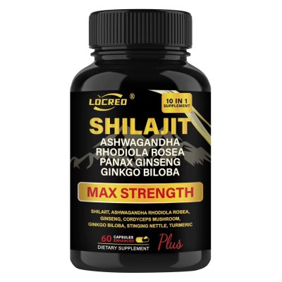 Shilajit Capsules Ashwagandha Extra Strength Dietary Supplement 60 Capsules - Image 6