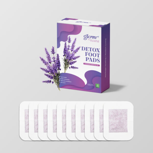 Gloww Health Detox Warming Foot Pads - Lavender - Soothing And Relaxing - Image 6