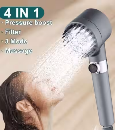 3 Modes Shower Head High Pressure Showerhead Portable Filter Rainfall Faucet Tap Bathroom Bath Home Innovative Accessories