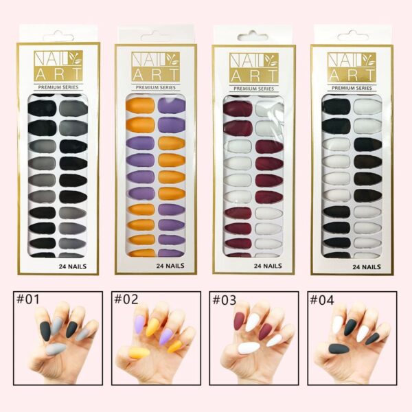 24 Pieces Of L-3 Matte Nails - Image 6