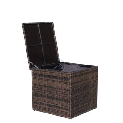 Wicker Patio Furniture Storage Box - Image 9