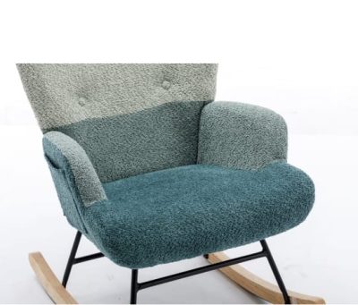 Modern Patchwork Upholstery Chairs - Image 9