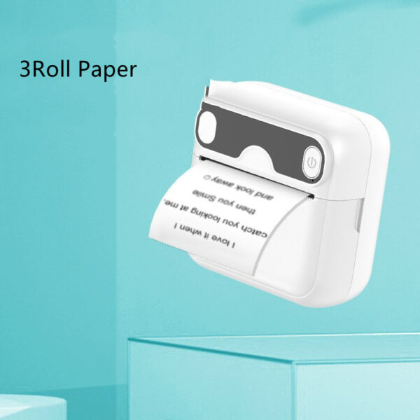 Household Portable Fashion Pocket Wrong Question Thermal Printer - Image 7