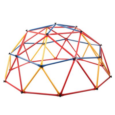 Children Dome Climber Playground Kids Swing Set Climbing Frame Backyard Gym Develop Confidence for Fun Indoor Outdoor - Image 7