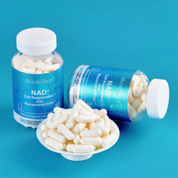 Abronikey NAD Cell Regenerator And Resveratrol Elite Nads Niacinamide Riboside Supplement With Trans Resveratrol, Quercetin, Energy,Focus 90 Capsule Dietary - Image 7