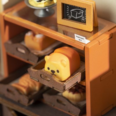 Rolife Becka's Baking House DIY Miniature House For Kids 3D Wooden Toys DG161 - Image 6