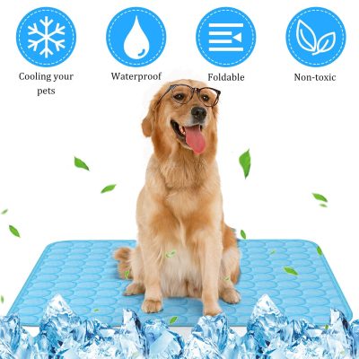 Pet Cooling Mat Cool Pad Cushion Dog Cat Puppy Blanket For Summer Sleeping Bed Dog Cooling Bed Pet Cooling Mat - Image 2