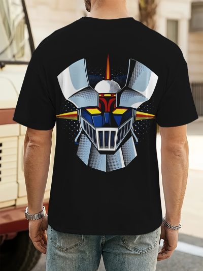 Men's T-shirt, Summer Creative 3D Printing, Round Neck Short Sleeved, Casual Daily Wear, Soft Elastic Fabric - Image 5