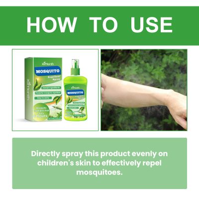 Children's Mosquito Repellent, Mild Anti-puncture And Anti-itching, Outdoor Portable Spray, Baby Cool Mosquito Repellent Spray - Image 4