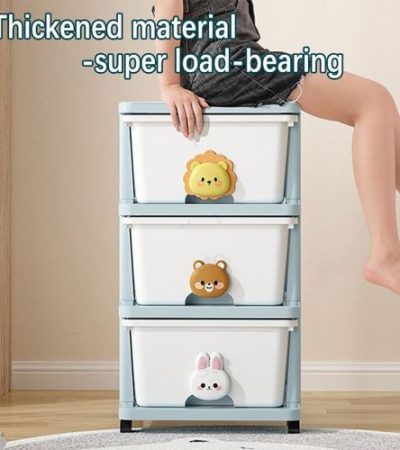 Drawer Storage Rack - 4 Drawers - 4 Layer, Flexible Mobility With Wheels,Wardrobe Storage Organization, Books, Toys, Miscellaneous Storage Rack Suitable For Study, Bedroom, Living Room, Dormitory, Etc