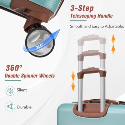 20-inch Hard-shell Suitcase With Cosmetic Bag - Image 7