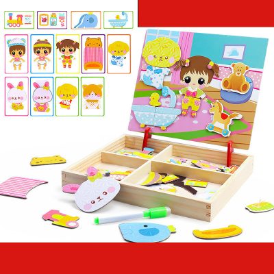 Character Five Senses Magnet Early Learning Educational Toys - Image 9