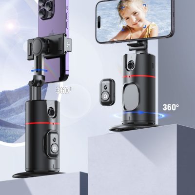 360 Degree Intelligent AI Facial Recognition Tracking And Tracking Stabilizer - Image 4