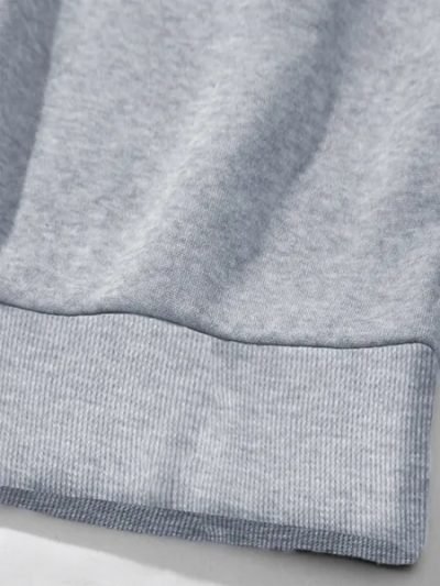 Women Basic Casual Pullover Spring Autumn Long Sleeve Gradient Letter Printed Round Neck - Image 4