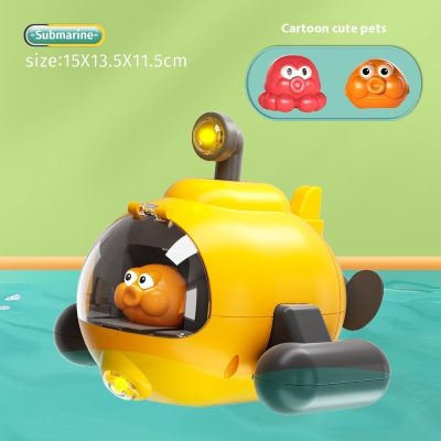 Water Toys Luminous Catapult Submarine Bath Toys - Image 2