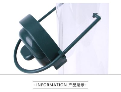 Pet Bird Feeder Feed Station Hanging Garden Plastic Birds Food Dispenser Feeders Outdoor Tree Garden Decoration - Image 2