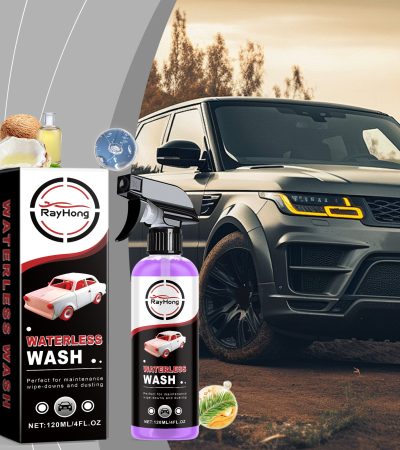 Automotive Detergent Foam Cleaning