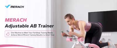 MERACH Ab Machine Adjustable Trainer Workout Foldable Knee Protection Abdominal Exercise Machine Core Ab Exercise System Trainer - Image 14