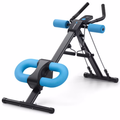 MERACH Ab Machine Adjustable Trainer Workout Foldable Knee Protection Abdominal Exercise Machine Core Ab Exercise System Trainer - Image 9