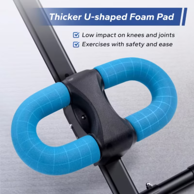 MERACH Ab Machine Adjustable Trainer Workout Foldable Knee Protection Abdominal Exercise Machine Core Ab Exercise System Trainer - Image 3