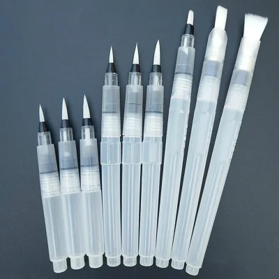 Watercolor Soft Pen Brush Refillable Water Pen for Painting Drawing Calligraphy Art Supplies - Image 2