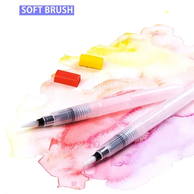 Watercolor Soft Pen Brush Refillable Water Pen for Painting Drawing Calligraphy Art Supplies - Image 6