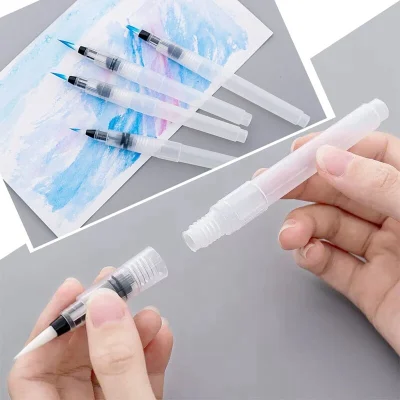 Watercolor Soft Pen Brush Refillable Water Pen for Painting Drawing Calligraphy Art Supplies - Image 3
