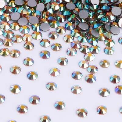 QIIY SS6-SS30 Top Quality Multi-color Glass Rhinestones Crystals Glitter Strass Flat Back Stones DIY Nail Art Craft Decorations - Image 8