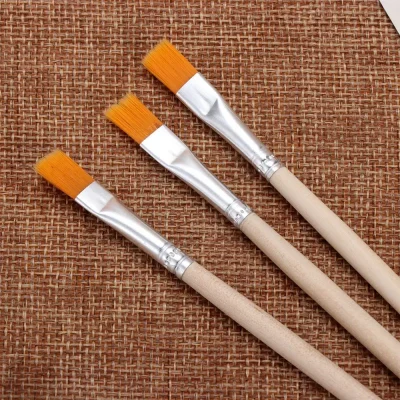 10Pcs Drawing Brush Wood Handle Painting Pen Hook Line Pen Paint Brushes Calligraphy Watercolor Art Supplies - Image 4