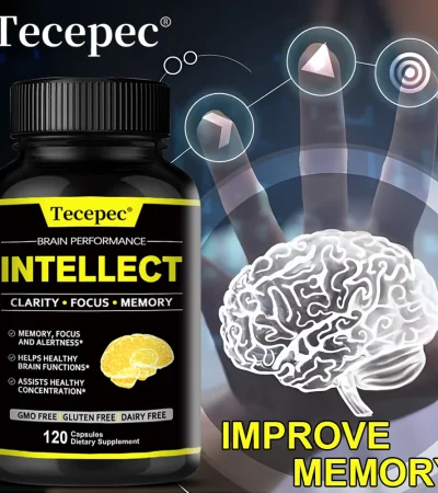 Nootropics - Support healthy brain function, help fight mental dullness and brain fog, and slow brain aging