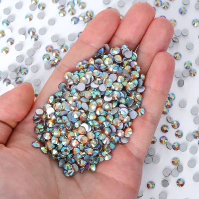 QIIY SS6-SS30 Top Quality Multi-color Glass Rhinestones Crystals Glitter Strass Flat Back Stones DIY Nail Art Craft Decorations - Image 2