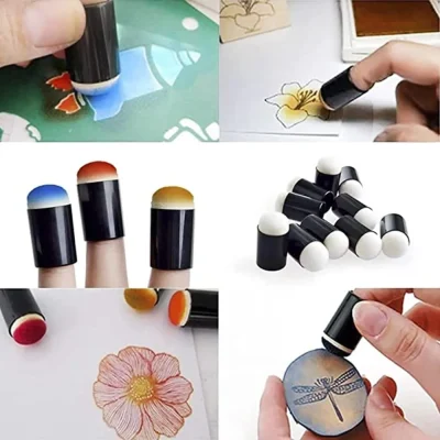 10PCS Sponge Painting Sponge To Paint Crafts Sponges for Coloring Sponge Watercolour - Image 3