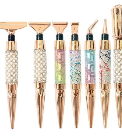 5D Diamond Painting Pen Kit Glitter Diamond Sparkle Point Drill Pens Cross Stitch Embroidery DIY Craft Nail Art Diamond Painting