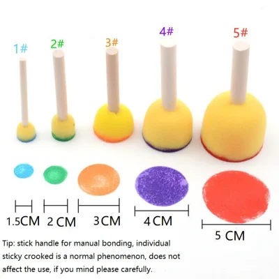 20PCS Sponge To Paint Sponges To Paint Crafts Sponge for Coloring Sponge Painting Watercolour - Image 2