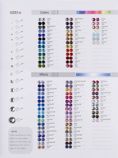 QIIY SS6-SS30 Top Quality Multi-color Glass Rhinestones Crystals Glitter Strass Flat Back Stones DIY Nail Art Craft Decorations - Image 5