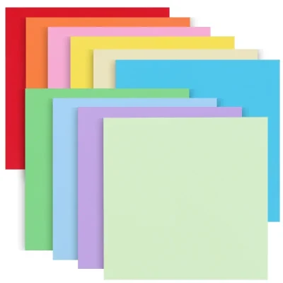 100pcs Origami Square Paper Double Sided Folding Lucky Wish Paper Crane Craft Paper DIY Arts Crafting Colorful Scrapbooking - Image 2
