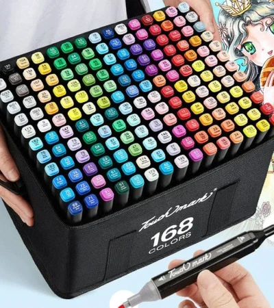 Colores Markers Brush Pens Set Painting Drawing Highlighter School Art Supplies for Artist Korean Stationery