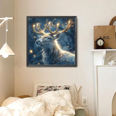 5D DIY Full Round Drill Diamond Painting Animal Kit Home Decor Art Craft 30x30cm - Image 7