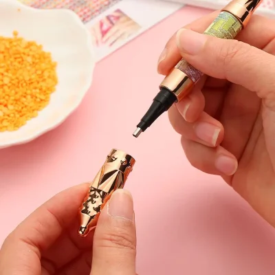 5D Diamond Painting Pen Kit Glitter Diamond Sparkle Point Drill Pens Cross Stitch Embroidery DIY Craft Nail Art Diamond Painting - Image 12