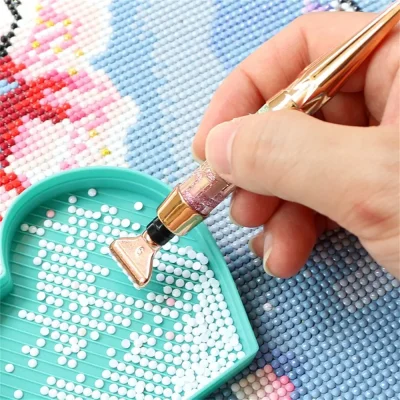 5D Diamond Painting Pen Kit Glitter Diamond Sparkle Point Drill Pens Cross Stitch Embroidery DIY Craft Nail Art Diamond Painting - Image 10
